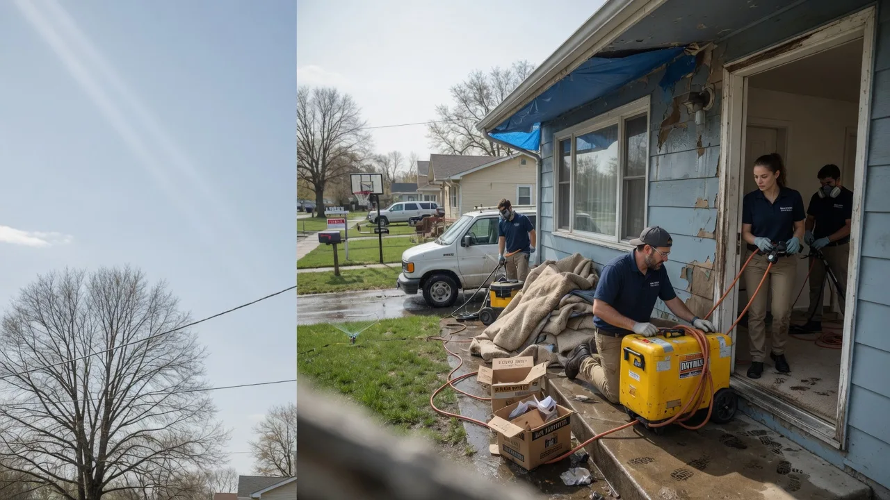Basement Flood Cleanup in Osnabrock, ND near me